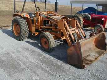 Used Farm Tractors for Sale: 380 Case Industrial Loader (2005-12-30 ...