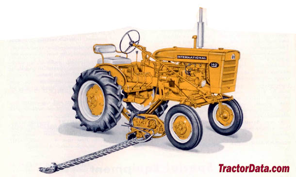 TractorData.com International Harvester 140 tractor photos information