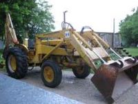 IH tractor Farmall Industrial, 2404, IH 2000 loader, Wagner backhoe,s ...