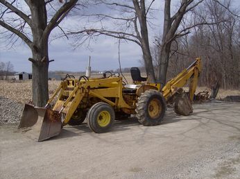 2606 Industrial Farmall Backhoe - TractorShed.com