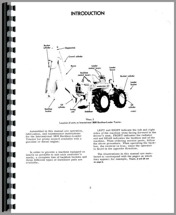 International Harvester 3850 Industrial Tractor Operators Manual (HTIH ...