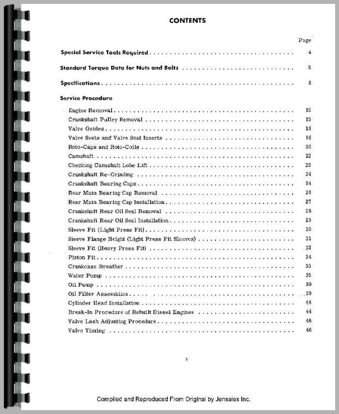 International Harvester 3850 Industrial Tractor Engine Service Manual ...