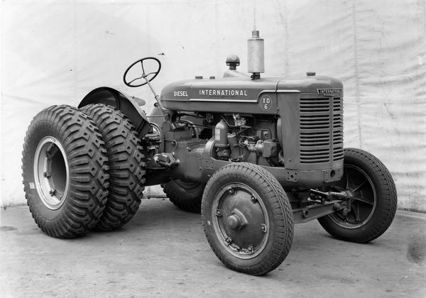 International ID-6 Diesel Tractor | Photograph | Wisconsin Historical ...