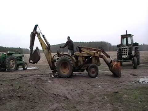 Case C-320 Industrial Loader/Backhoe - Central Wisconsin - YouTube