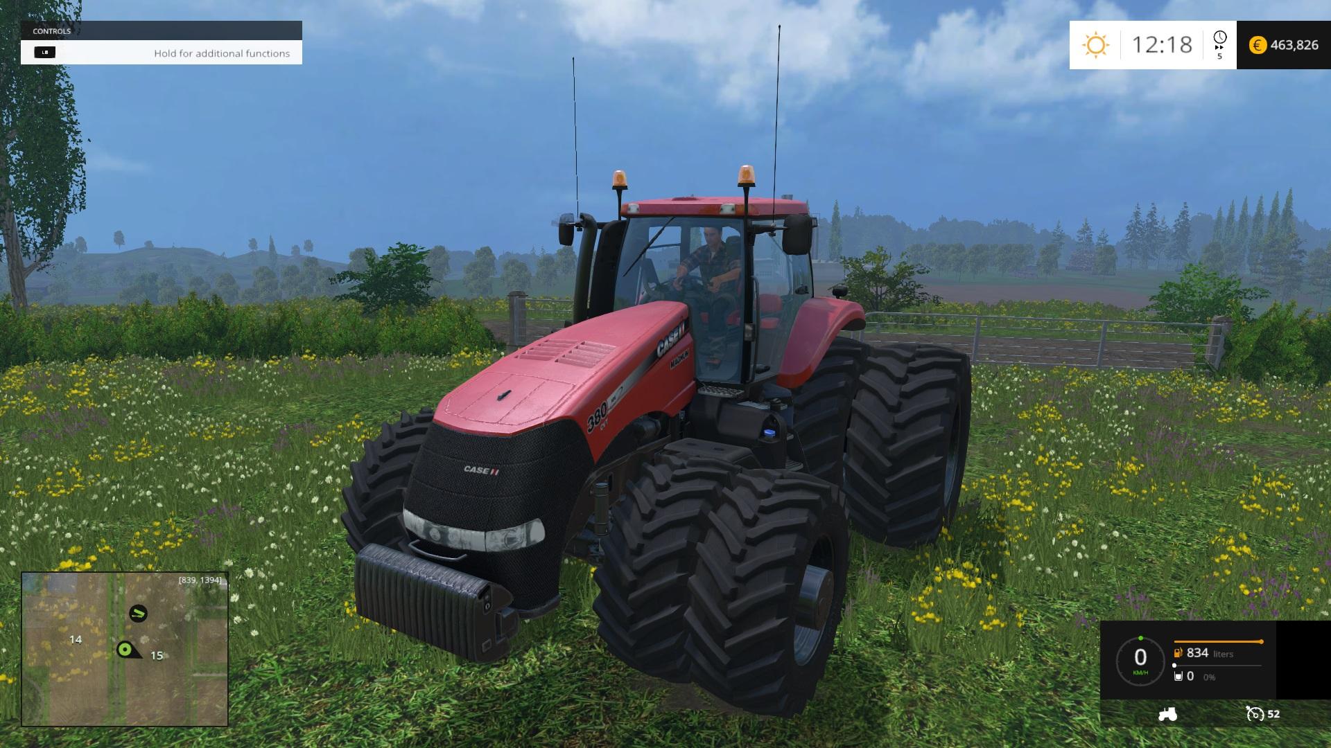 dynamic8 caseih magnum 320 tractor v1 0 caseih magnum 320 with front ...