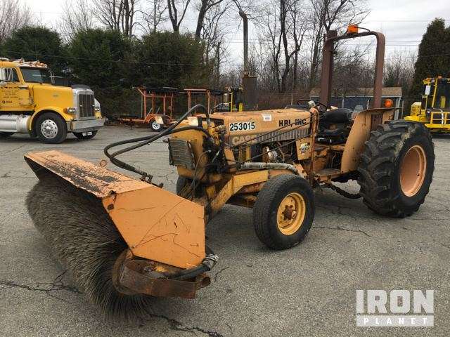 Case 380B Broom Tractor For Sale, 996 Hours | Johnstown, PA | 9030295 ...
