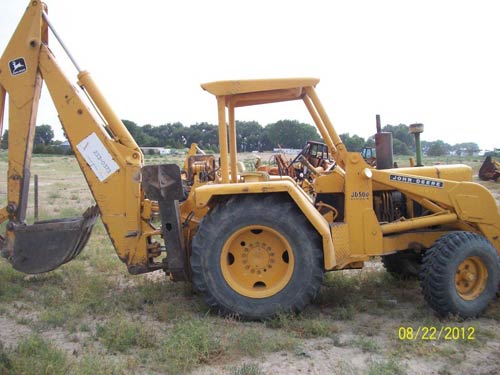 John Deere 500 tractor salvaged for used parts. This unit is available ...