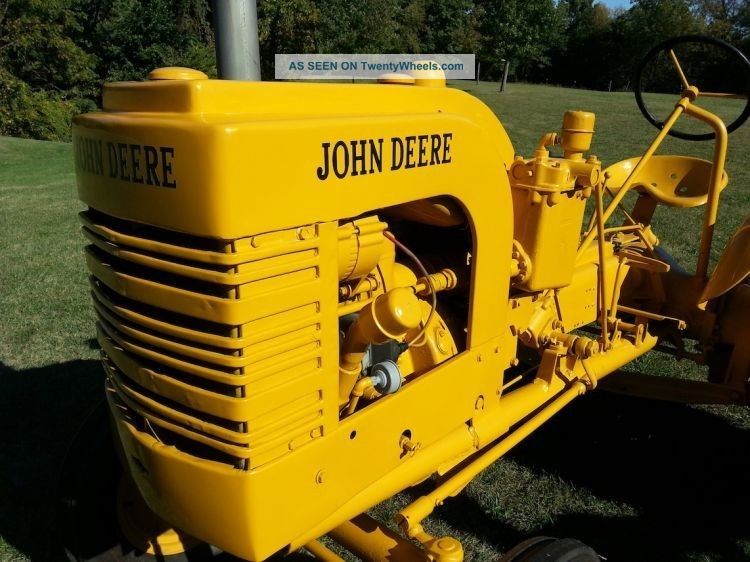 Li John Deere Industrial Tractor Restored Ie - 1941 62 La L M Il Nr ...