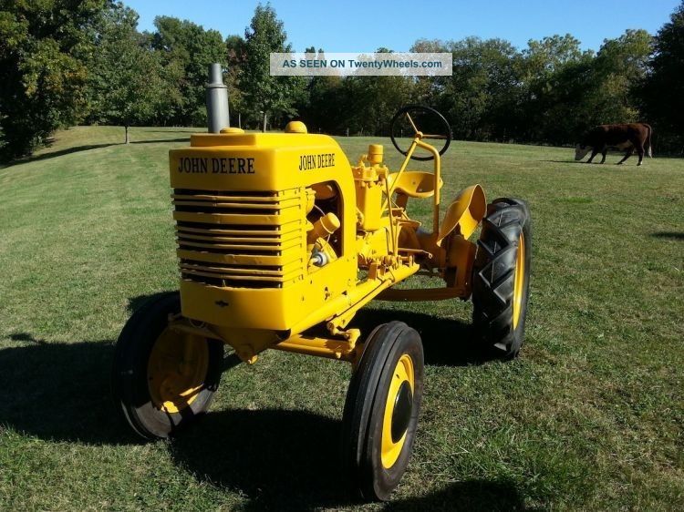 Li John Deere Industrial Tractor Restored Ie - 1941 62 La L M Il Nr ...
