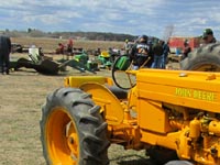 ... John Deere MI industrial tractor was one of several classic tractors