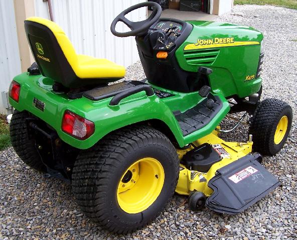 John Deere Tractors » John Deere X475 Lawn and Garden Tractor Service ...