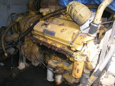 Le Roi Mdl 01200d Compressor Coupled To An 8v92 Detroit Diesel Engine