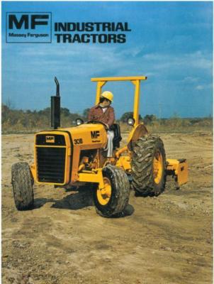 Massey Ferguson Industrial Tractor 20C 40B 50C Brochure