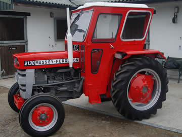 Massey Ferguson 2130 industrial -1966. fully restored by BJ Tractors.