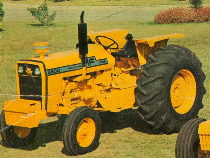 Massey Ferguson 8500 Industrial | Tractor & Construction Plant Wiki ...