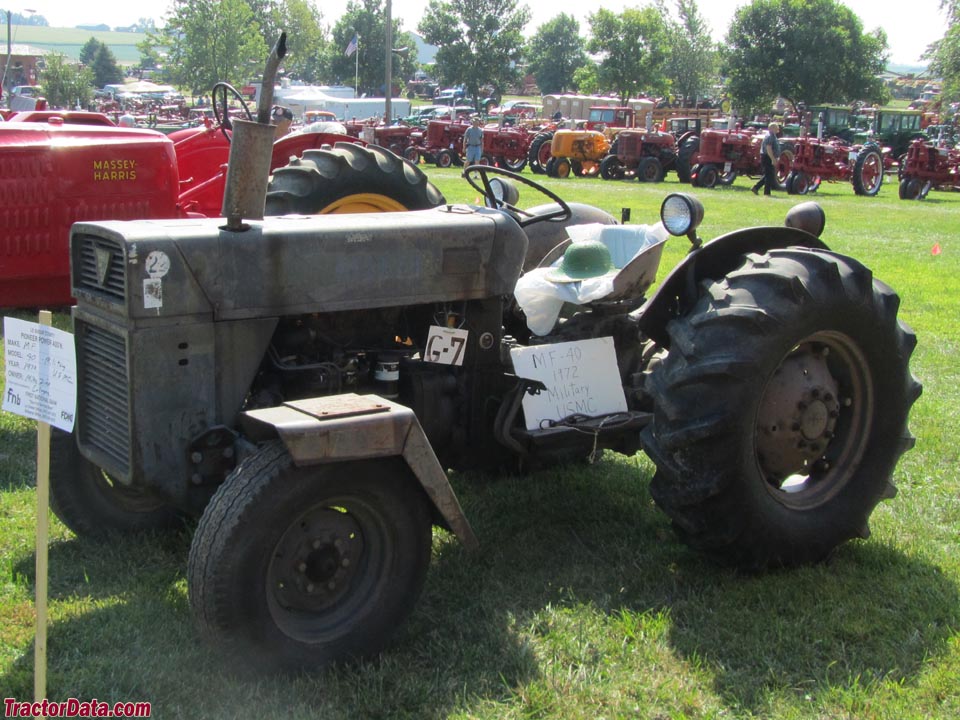 TractorData.com Massey Ferguson 40 industrial tractor photos ...