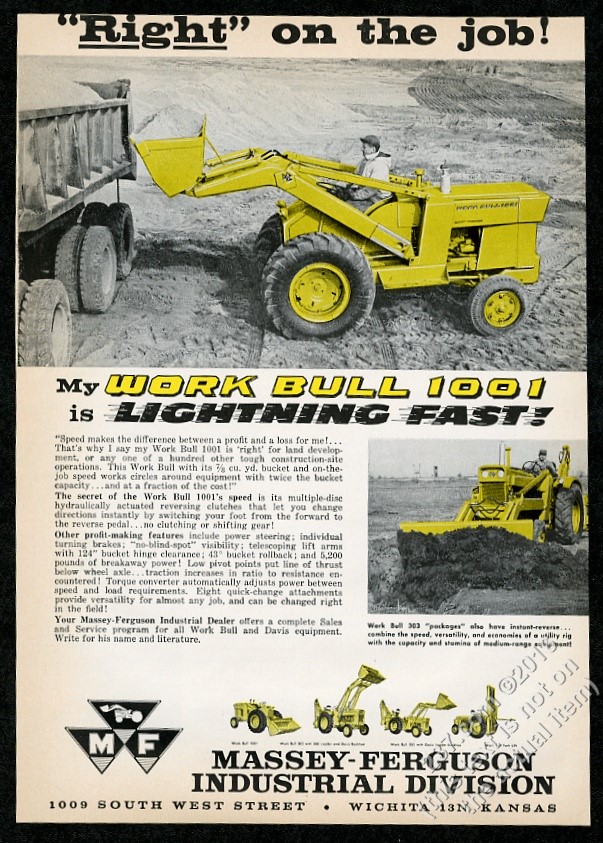 1958 Massey Harris Ferguson trabajo Bol 100 303 Tractor Photo comercio ...