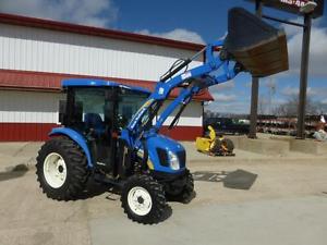 Details about NEW HOLLAND BOOMER 3050 MFWD CAB TRACTOR WITH LOADER 924 ...