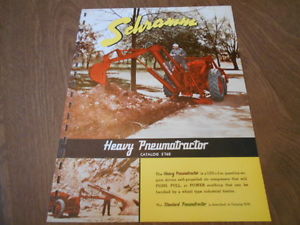 Vintage-Rare-Schramm-125-Standard-Pneumatractor-Sales-Brochure-Specs ...
