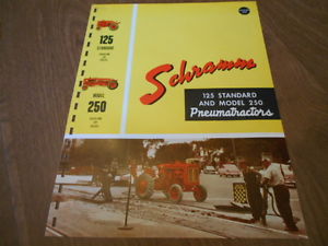 Vintage-Rare-Schramm-125-250-Standard-Pneumatractor-Sales-Brochure ...
