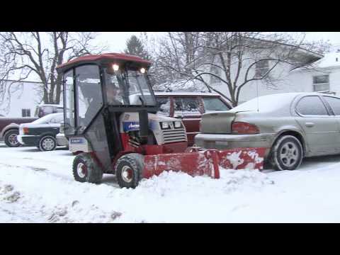 Diesel Ventrac With Snow Blower In 21' Of Snow Part ONE | How To Save ...