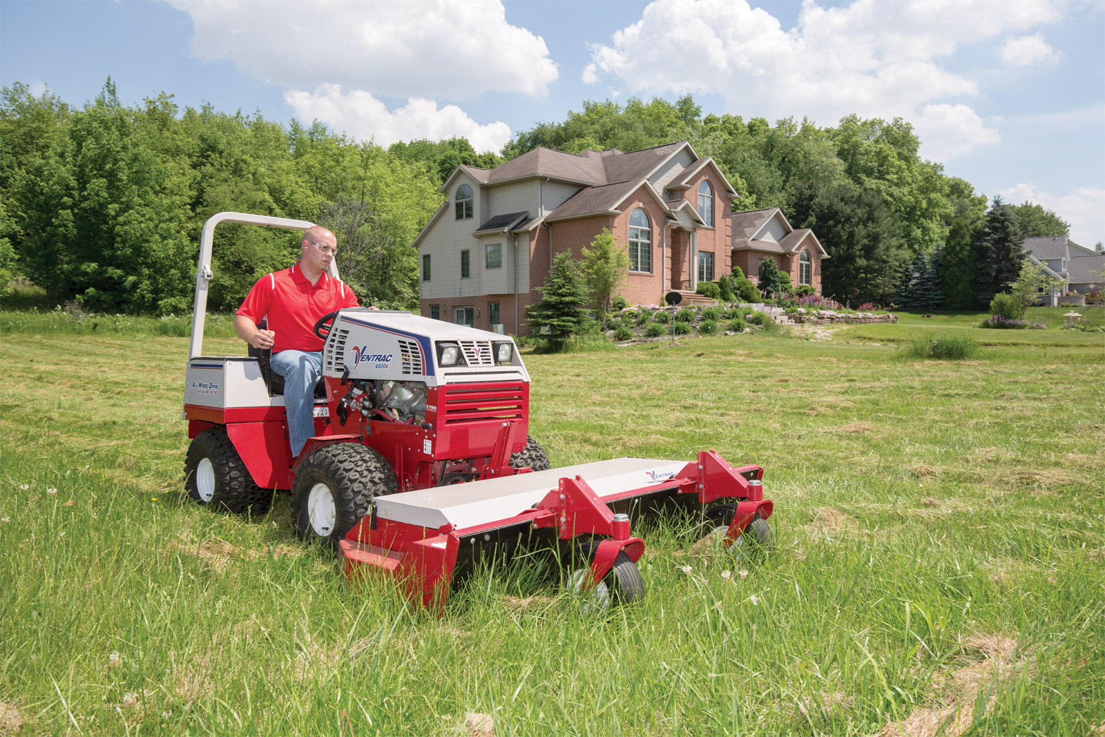 Enlarge Picture / Press Link · Ventrac 4500K using the HQ680 Tough ...