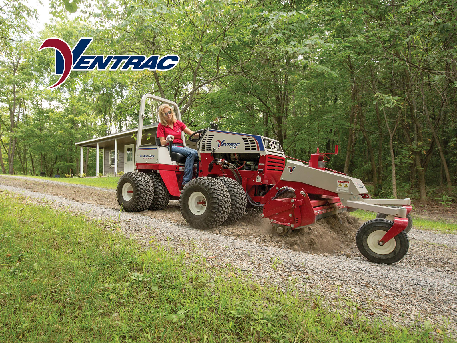 Ventrac 4500P with Tiller