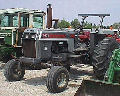1974 white 2 105 no cab 3221 hours 105 hp 18 4x38 tires