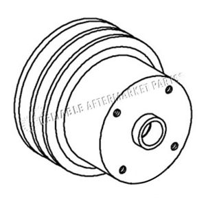 ... Water-Pump-Pulley-For-White-Tractor-2-78-4-78-1550-1555-1650-1655-1850