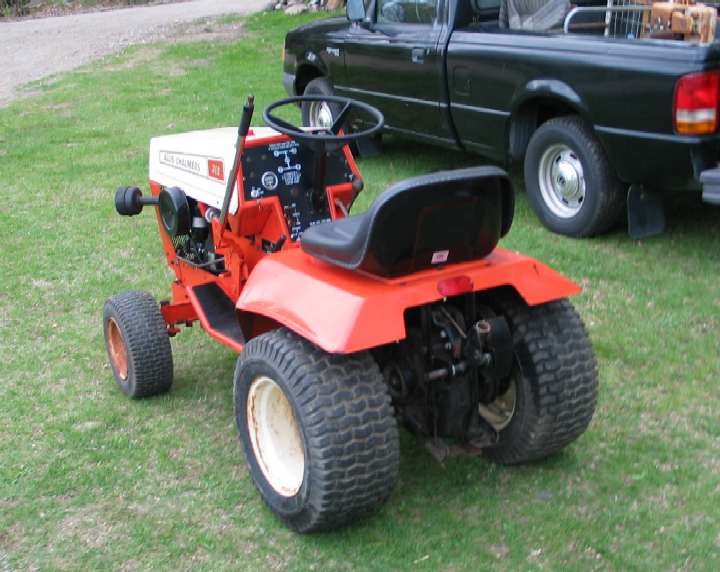 ... Allis Chalmers Garden Tractors) - AC 312 back together & EZ steering