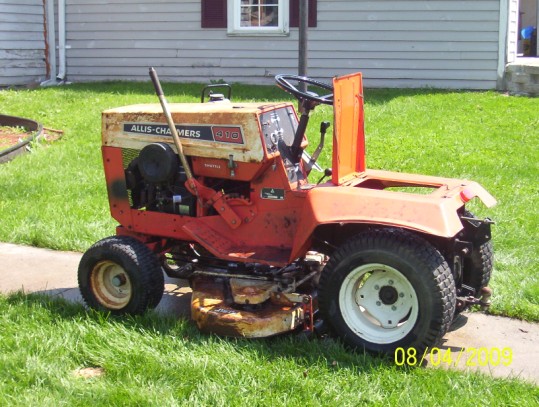 ... and Allis Chalmers Garden Tractors) - long awaited 410 pic's