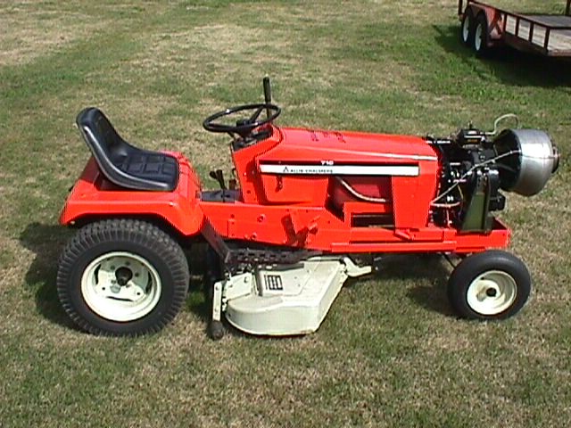 Allis Chalmers Garden Tractor This is my allis chalmers 710