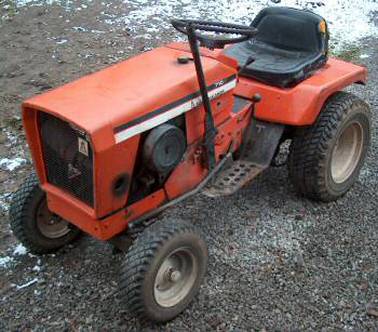 Here are more pictures of my garden tractor.