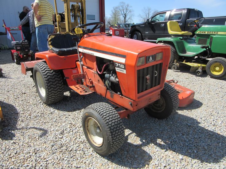 Allis Chalmers 716 lawn & garden tractor | Allis-Chalmers | Pinterest ...