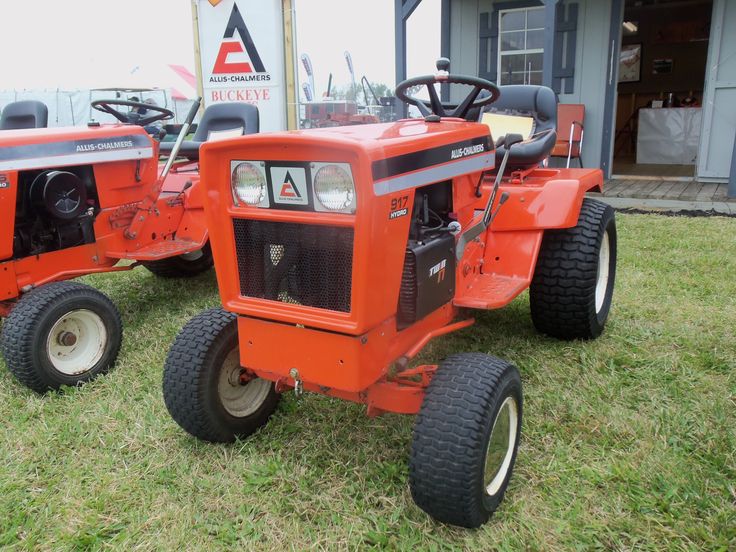 Allis Chalmers 917 lawn & garden tractor | Allis-Chalmers | Pinterest ...