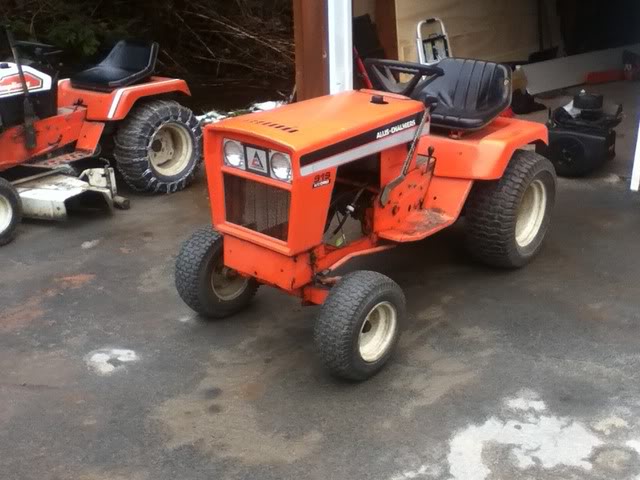 ... and Allis Chalmers Garden Tractors) - AC 919 Made its Way Home