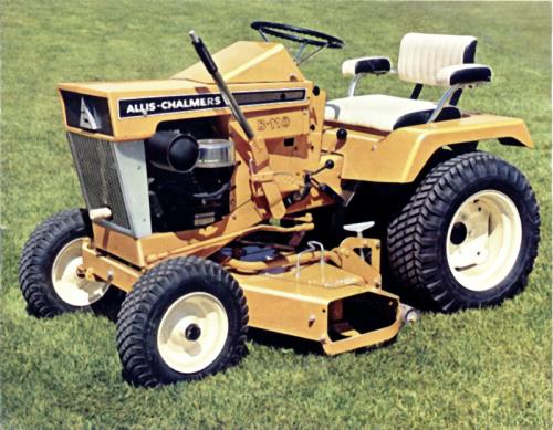 Allis Chalmers B-212 garden tractor. I believe most of their lawn ...