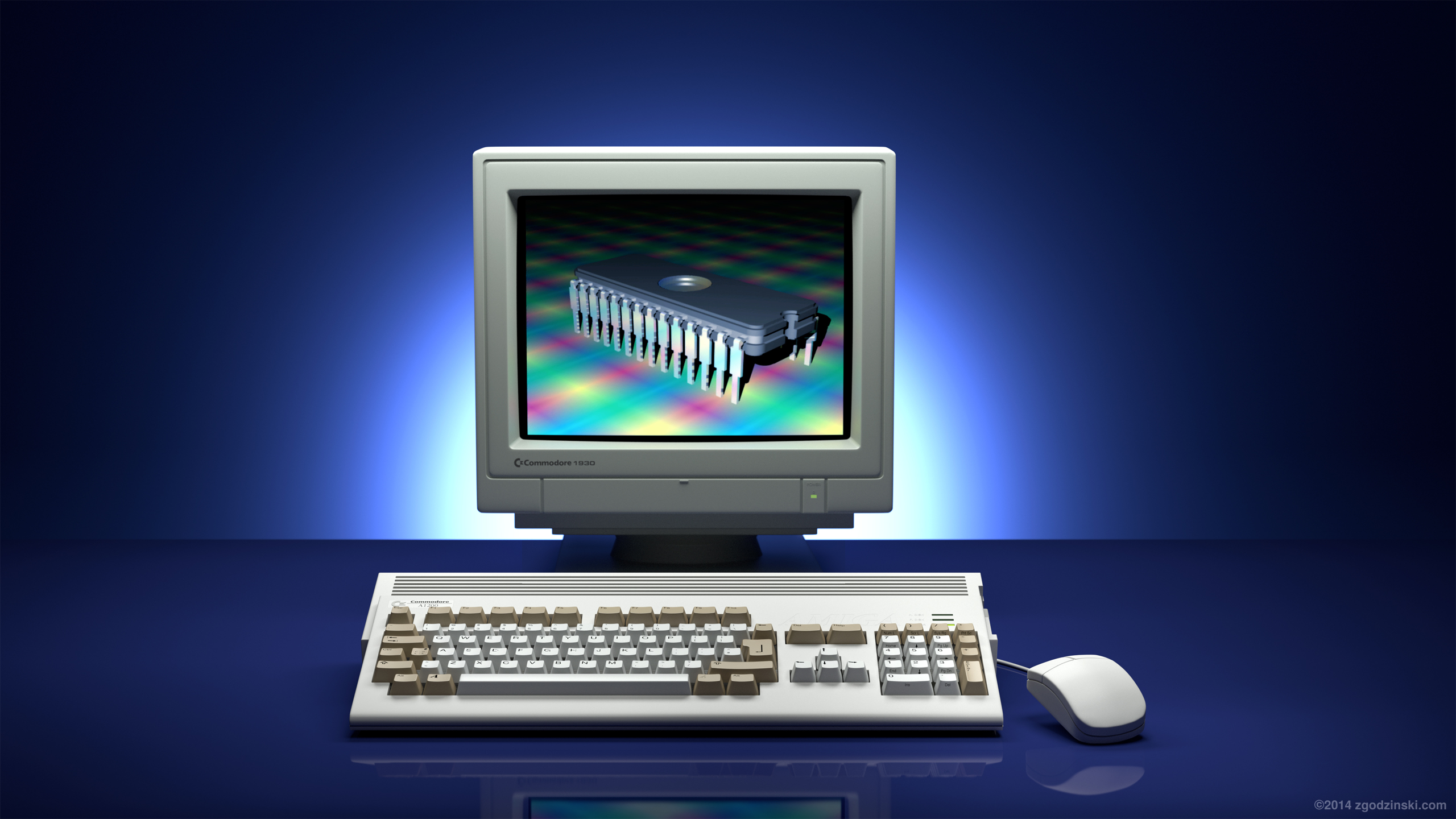 Commodore Amiga 1200 photo ad remake no 2 in 3D by zgodzinski on ...