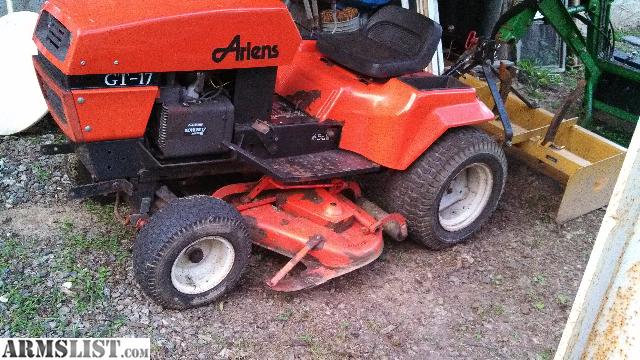 ARMSLIST - For Sale/Trade: Ariens GT17