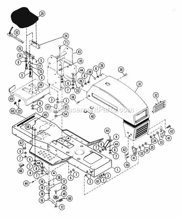 Ariens 935008 Parts List and Diagram - (000101) : eReplacementParts ...