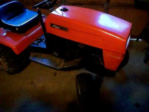 ariens yt1138 lawnmower.mov - YouTube