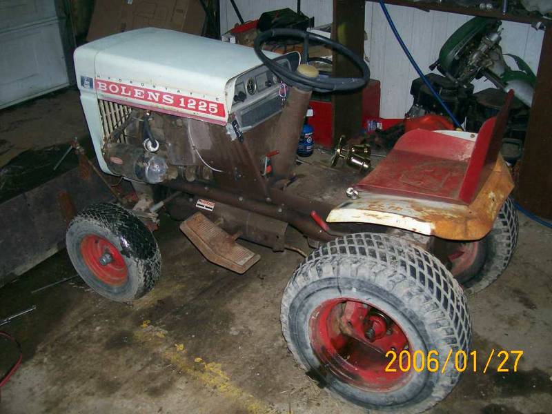 Bolens 1225 - Bolens Tractor Forum - GTtalk