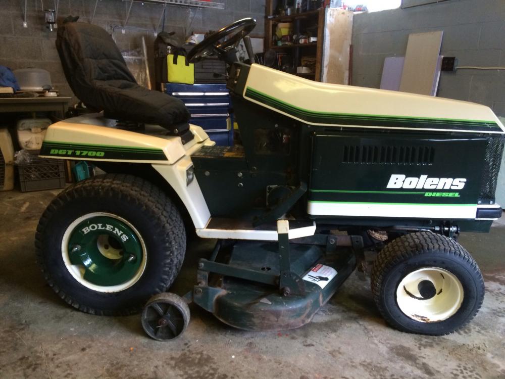 Bolens DGT 1700 - Garden Tractor Forum - GTtalk
