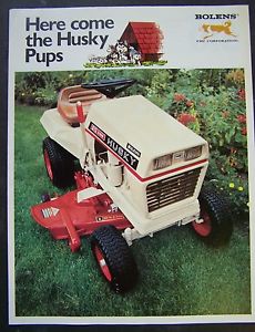 Bolens 510-613-813 Husky Pup Lawn Tractor Brochure | eBay