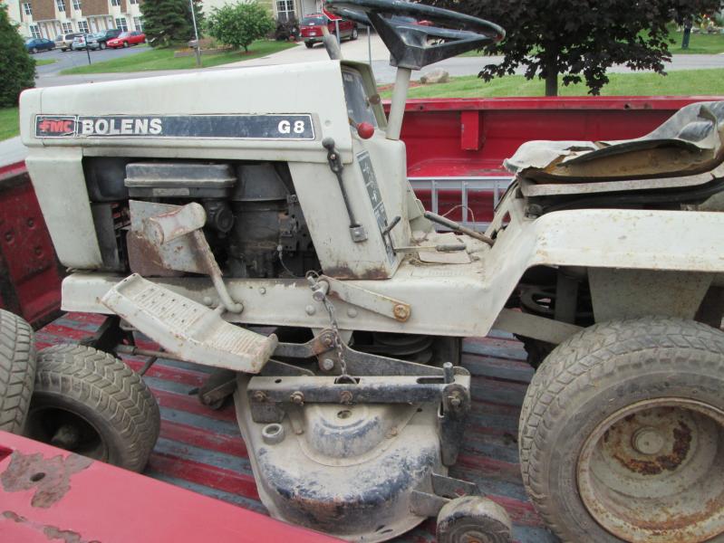 Bolens G8 Home - Bolens Tractor Forum - GTtalk