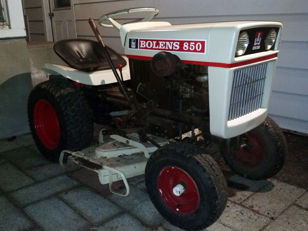 My Bolens Project - 850 - Page 6 - Bolens Tractor Forum - GTtalk