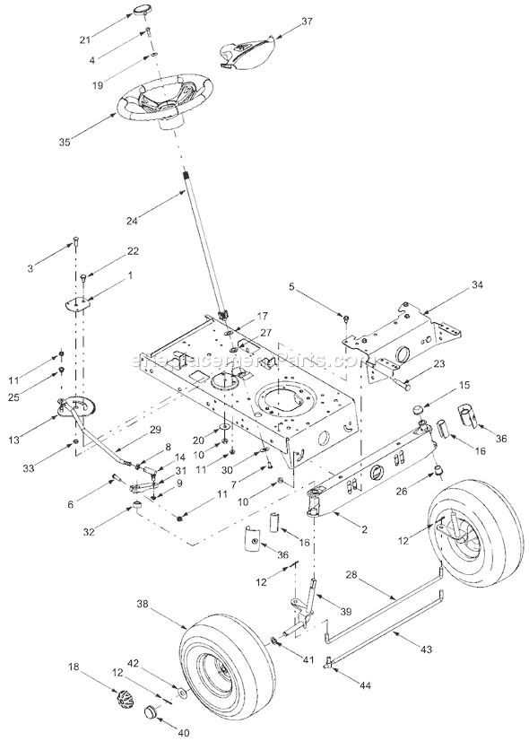 Bolens 13AM662G765 Parts List and Diagram - (2004) : eReplacementParts ...