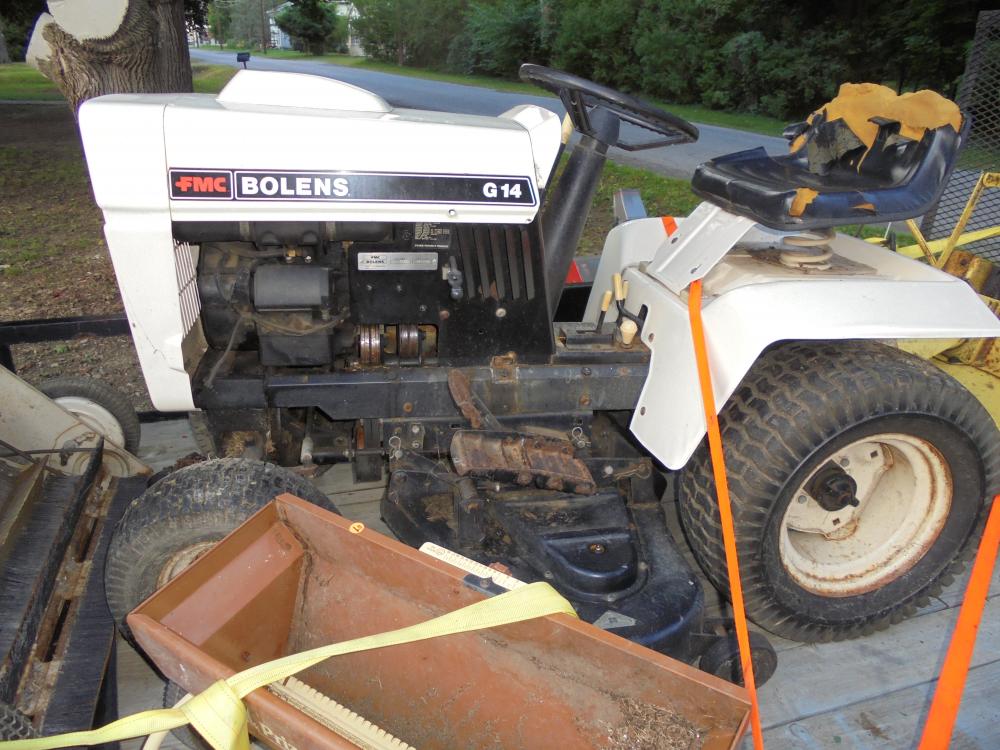 Bolens G14 Garden Tractor for sale - Tractors - GTtalk