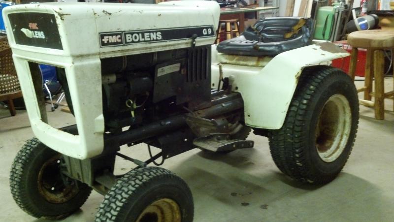 What Is A G9 Worth? - Bolens Tractor Forum - GTtalk
