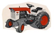 1966 1966 2000 series garden tractor series back colt 2510